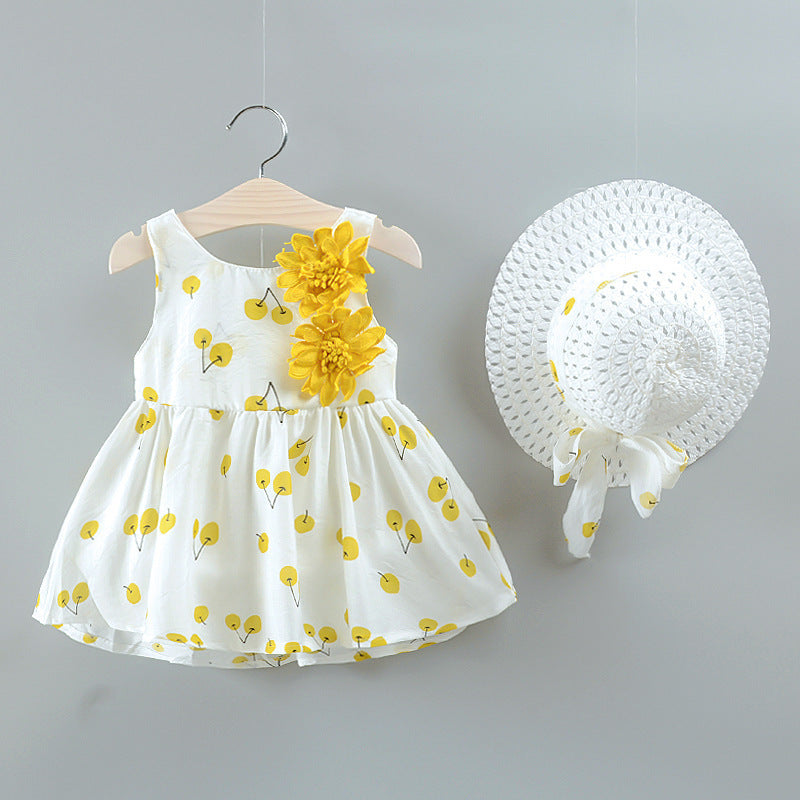 Girls Baby Cherry Dress - KuzuSHOP
