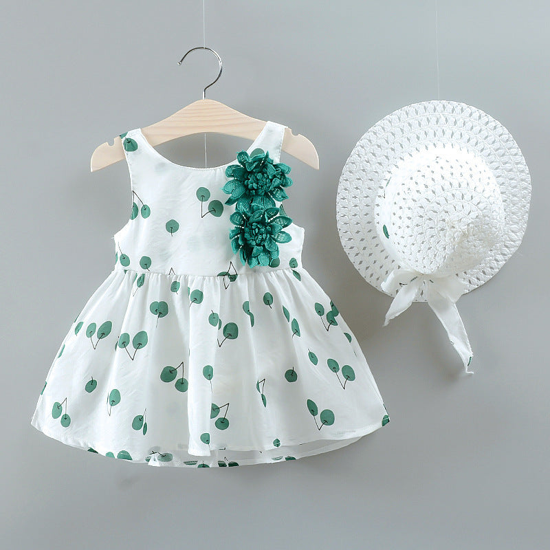 Girls Baby Cherry Dress - KuzuSHOP