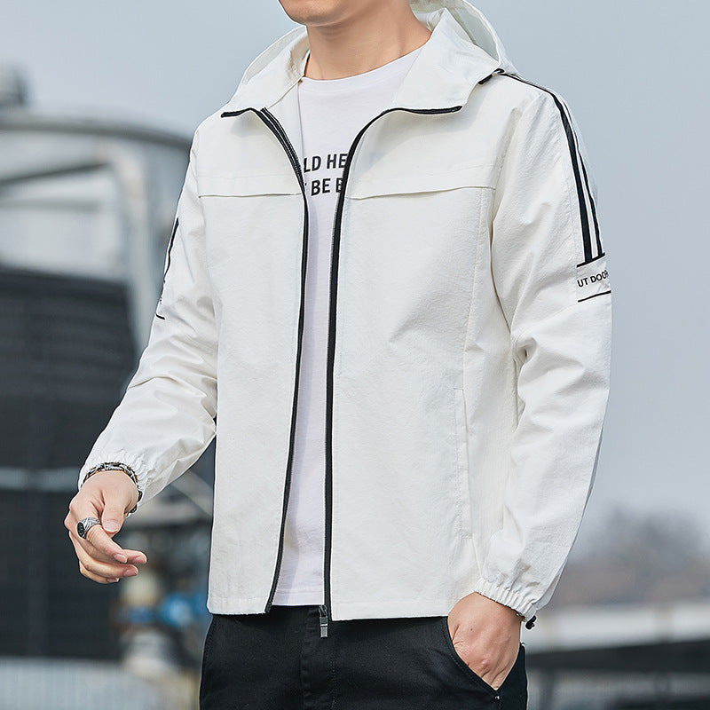 Thin And Breathable Men's Sun Protection Jacket - KuzuSHOP