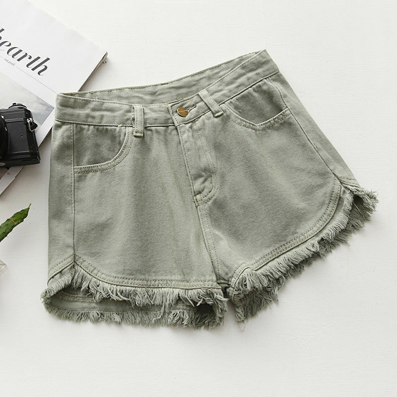 Newsummer Women Short Jeans Ladies Denim Pants Trousers - KuzuSHOP