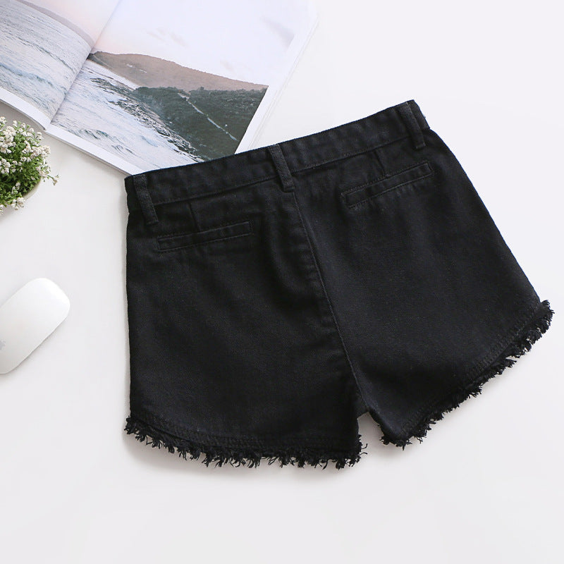 Newsummer Women Short Jeans Ladies Denim Pants Trousers - KuzuSHOP