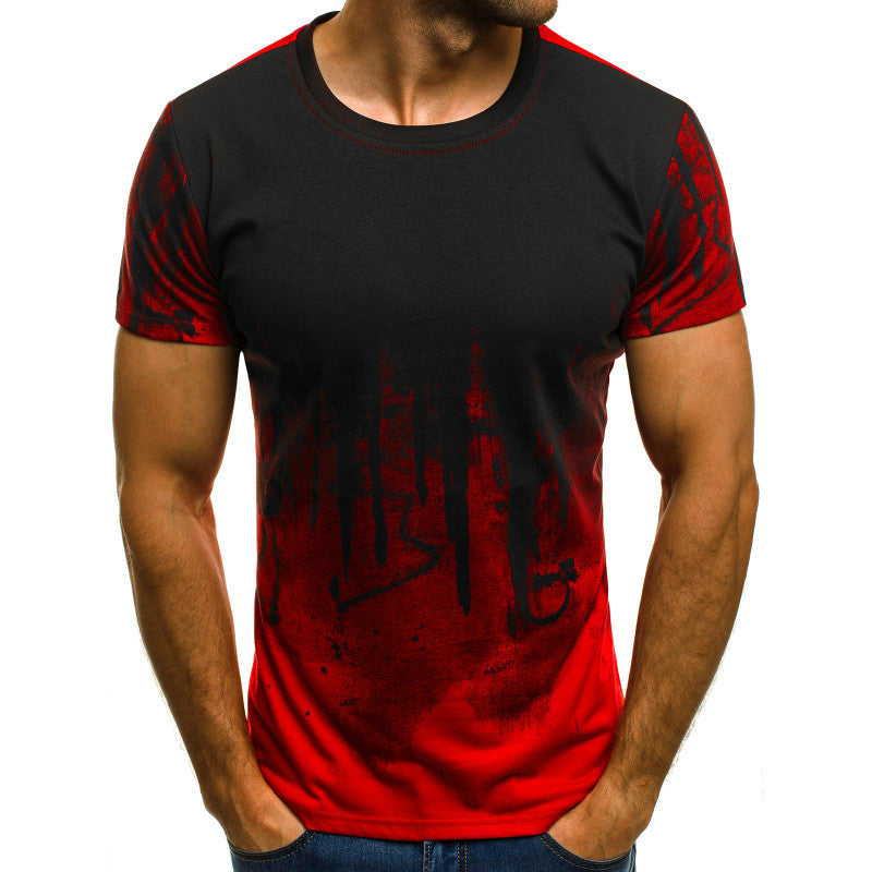 Fashion Men's Camouflage Color Pullover Long Sleeve