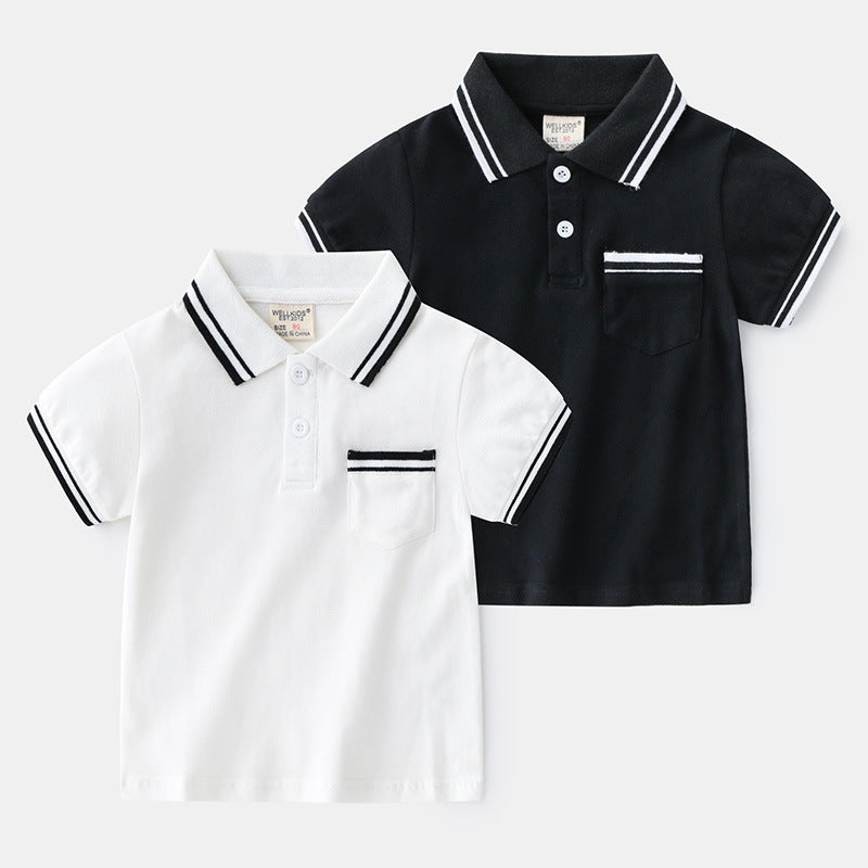 Boys' T-Shirt Summer Polo Shirt - KuzuSHOP