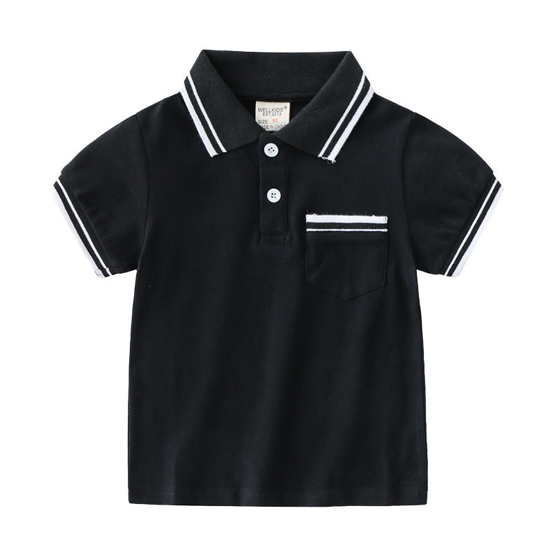 Boys' T-Shirt Summer Polo Shirt - KuzuSHOP