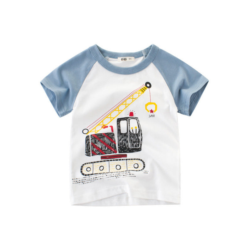 Thin Korean Baby Children's Clothing Top - KuzuSHOP