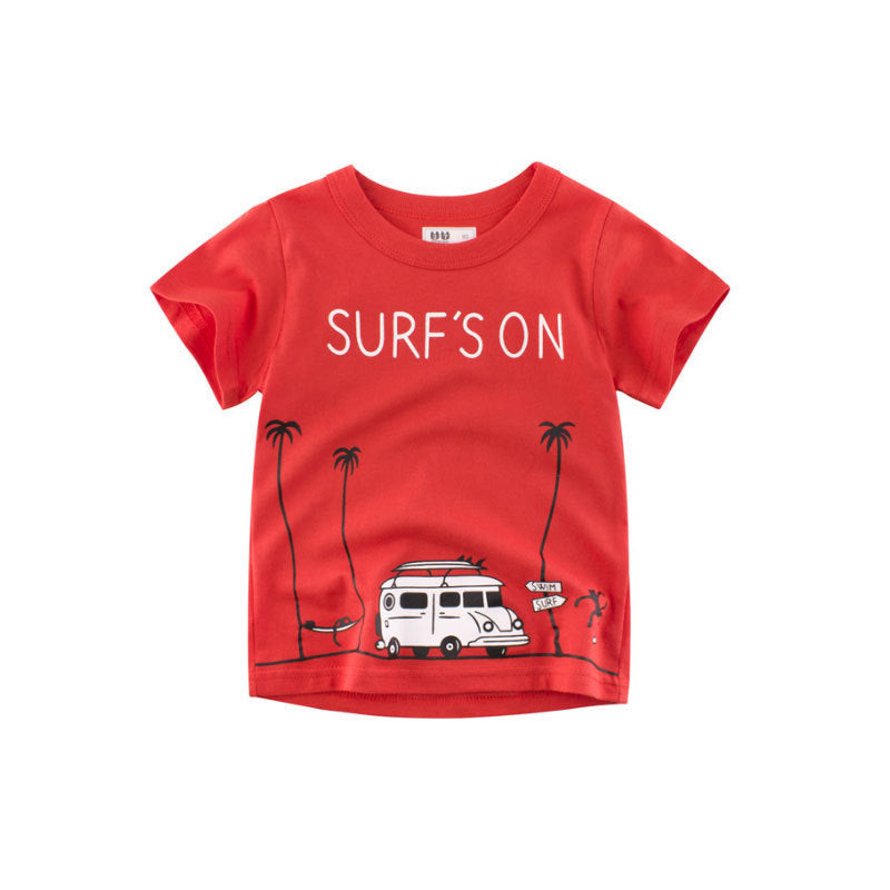 Thin Korean Baby Children's Clothing Top - KuzuSHOP