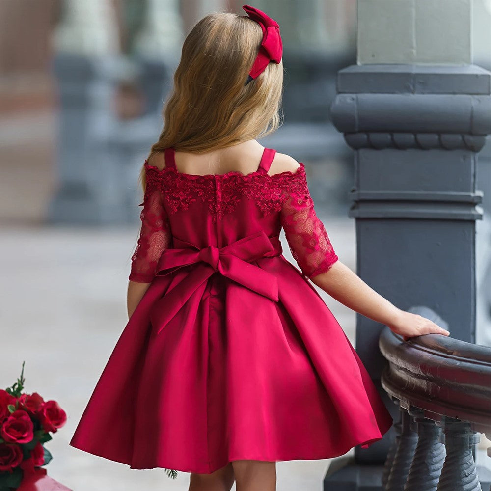 Kids Girls Dress Toddler Tops Skirts Kid Clothes Children - KuzuSHOP