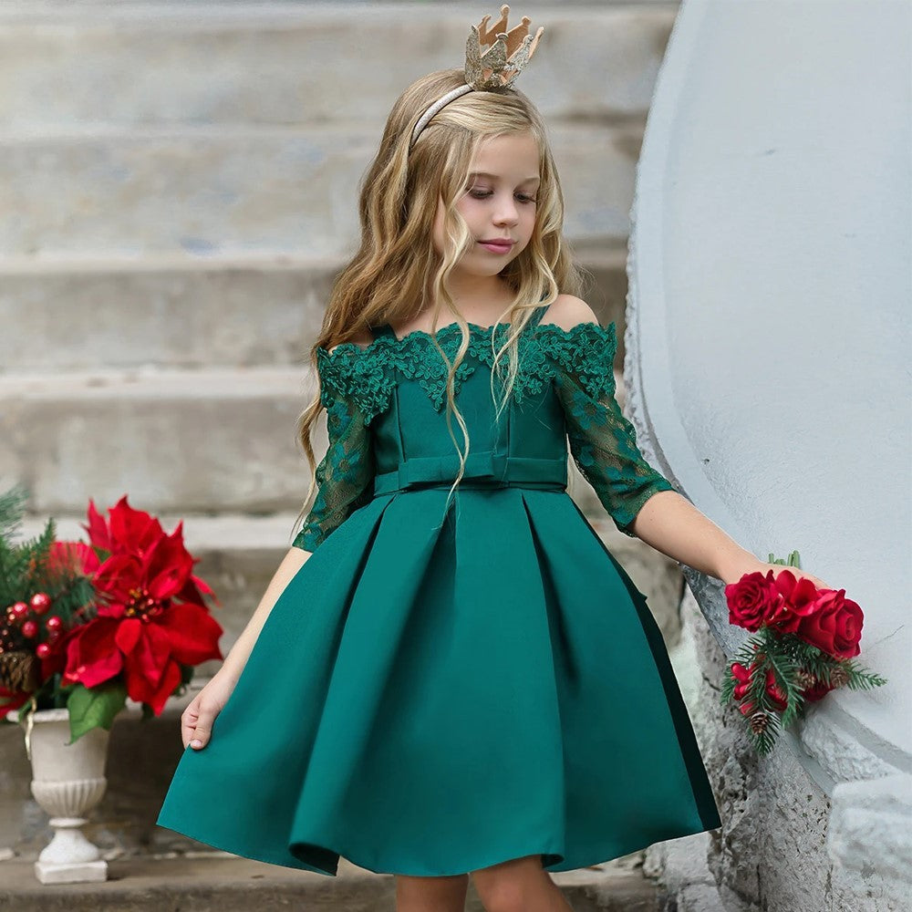 Kids Girls Dress Toddler Tops Skirts Kid Clothes Children - KuzuSHOP