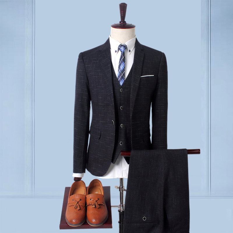 Wedding groomsmen wedding suit men's suit - KuzuSHOP