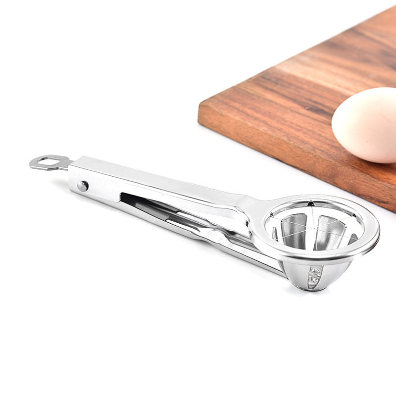 Stainless Steel Egg Cutter Hexagonal Cutting Cooked S Tool Separater Fancy Splitter Kitchen Mold Creative Slicer Gadgets Kitchen Gadgets - KuzuSHOP