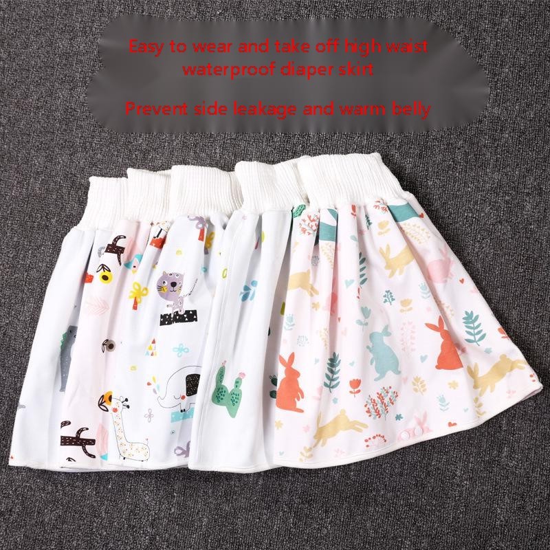 High waist waterproof diaper skirt - KuzuSHOP
