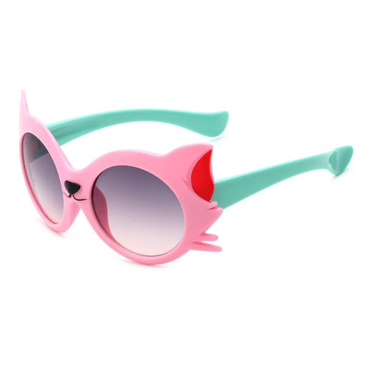 new cat eye children's sunglasses UV protection sunglasses Fashion children's sunglasses - KuzuSHOP