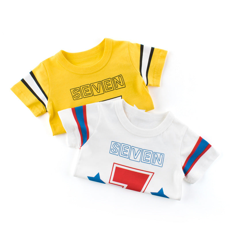Children's wear new short sleeve T-shirt for boys in summer - KuzuSHOP