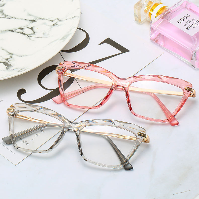 Vintage clear crystal glasses - KuzuSHOP