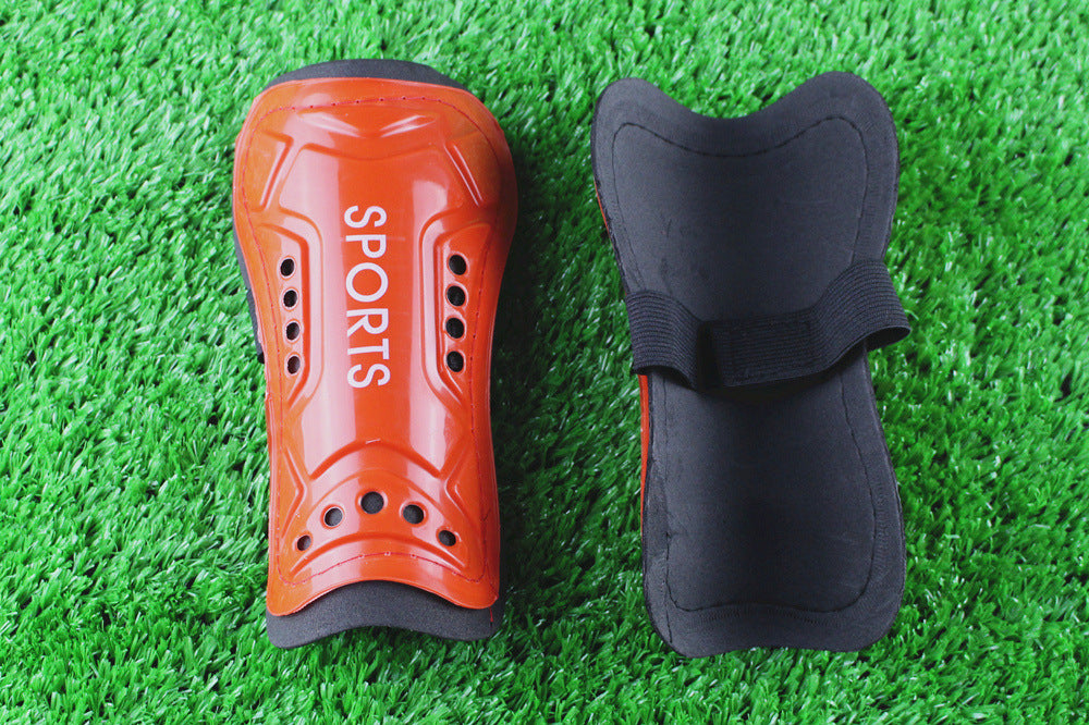 Football Convenient Solid Football Strap Shin Guard - KuzuSHOP