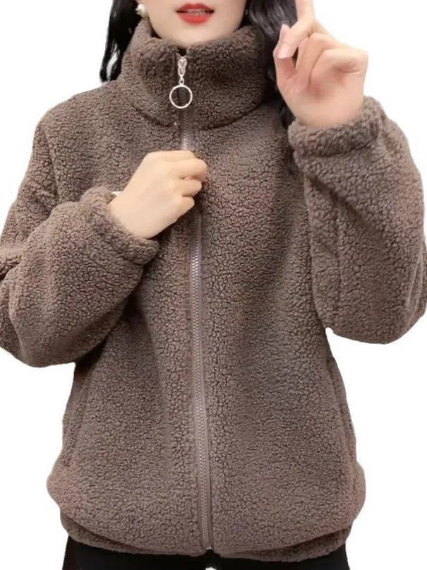 Women's Velvet Padded Thickened Coat - KuzuSHOP