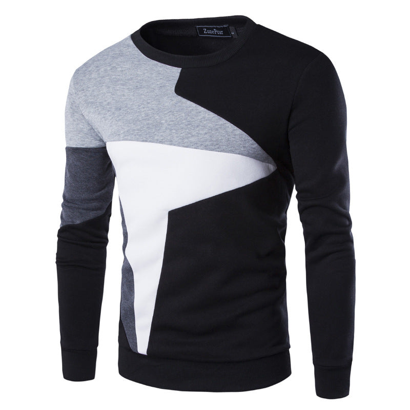 Sweaters Men New Fashion Printed Casual O-Neck Slim Cotton Knitted Mens Sweaters Pullovers Men Brand Clothing - KuzuSHOP