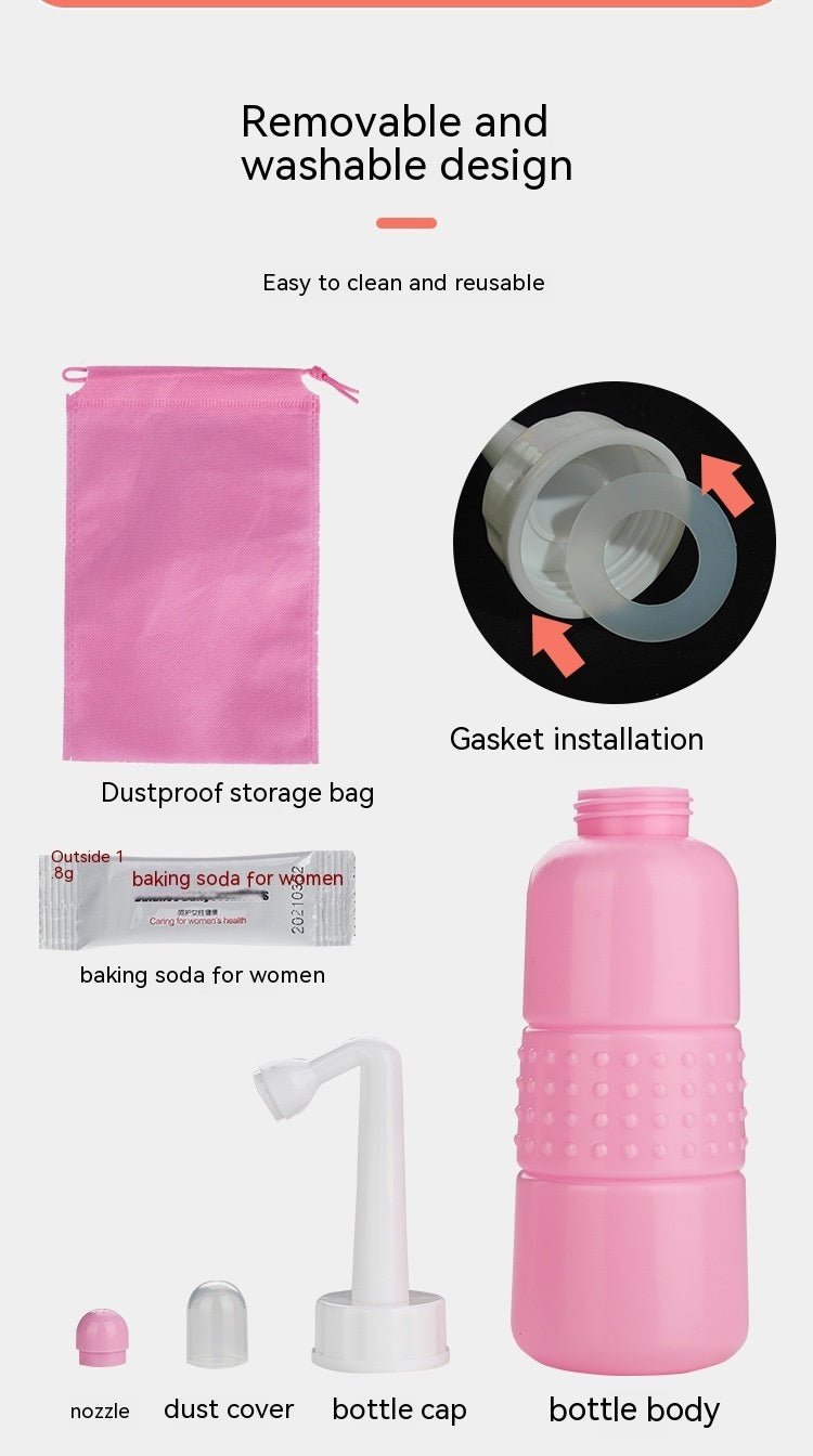 Portable Cleaning Device For Private Parts Of Postpartum Women