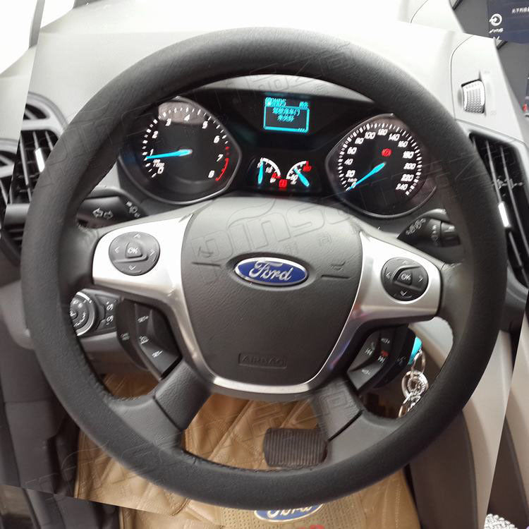Non-slip car silicone steering wheel cover GM silicone steering wheel handle set Steering wheel silicone cover - KuzuSHOP