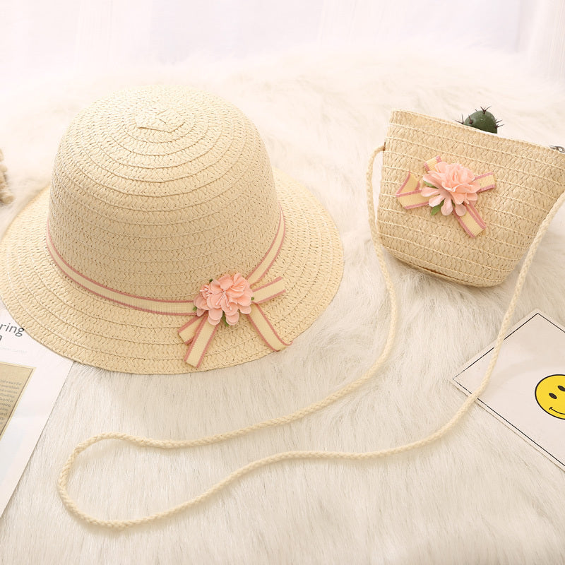 Summer sun protection cute princess sun hat girl - KuzuSHOP