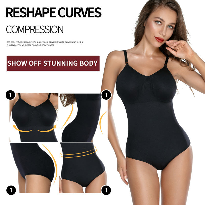 Women Bodysuit Waist Trainer Tummy Shaper Shapewear Girdle - KuzuSHOP