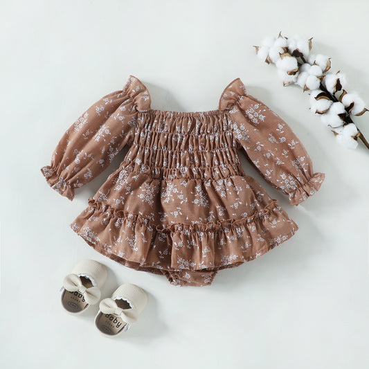 Children's Clothing Baby Girl Floral Dress - KuzuSHOP