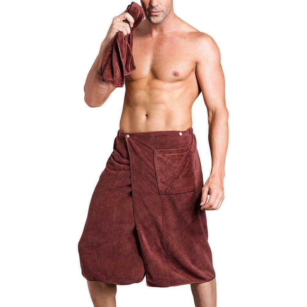 Men's bath towel bath skirt - KuzuSHOP