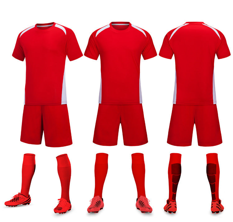Adult and children football training suit