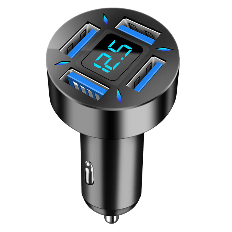 Four-port Car Charger 4USB Car Charger - KuzuSHOP
