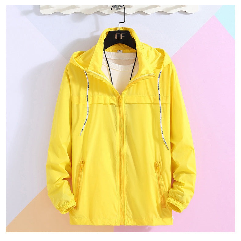 Men's windbreaker sunscreen jacket - KuzuSHOP
