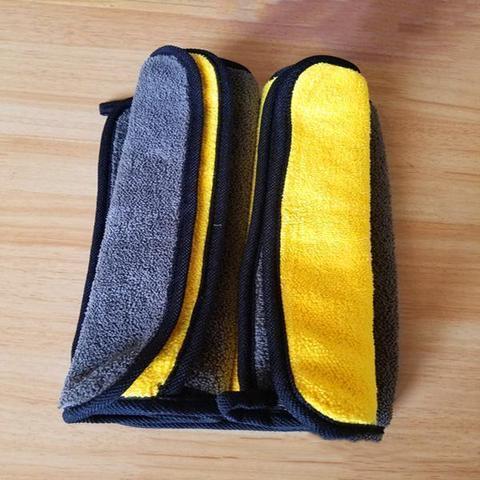 Two-color Couble-sided Car Dual-use Cleaning Car Wash Towel - KuzuSHOP