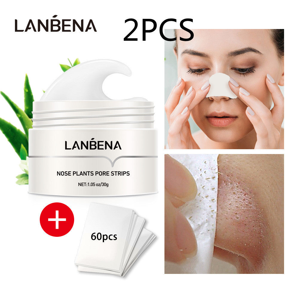 Blackhead Nasal Membrane Sucking Blackhead Tearing To Remove Acne - KuzuSHOP