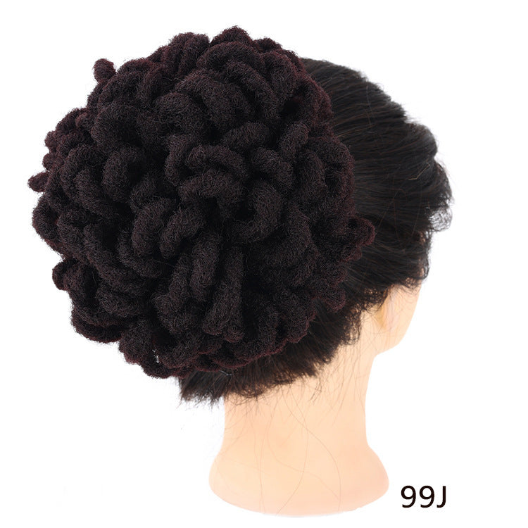 African Wig Bun Hair Bag Drawstring Dreadlocks Afro Hair Bag - KuzuSHOP