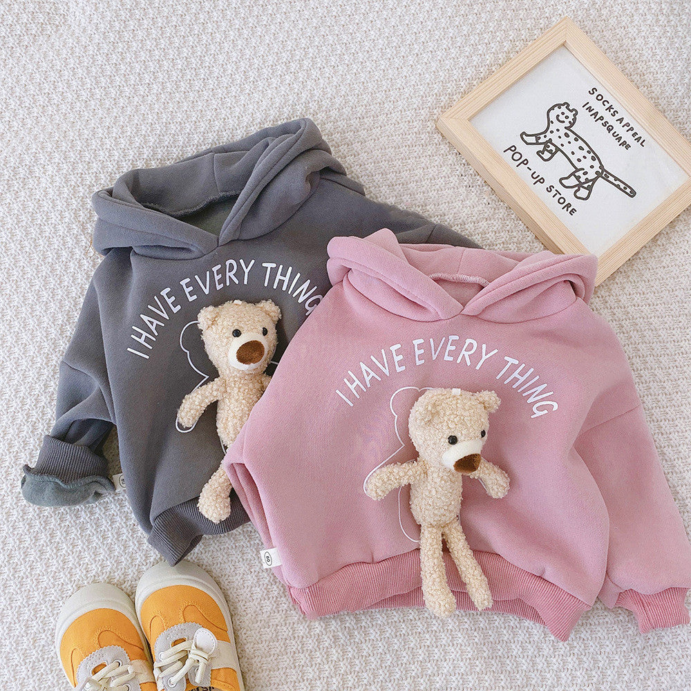 Baby Net Red Foreign Style Three-Dimensional Bear Top - KuzuSHOP