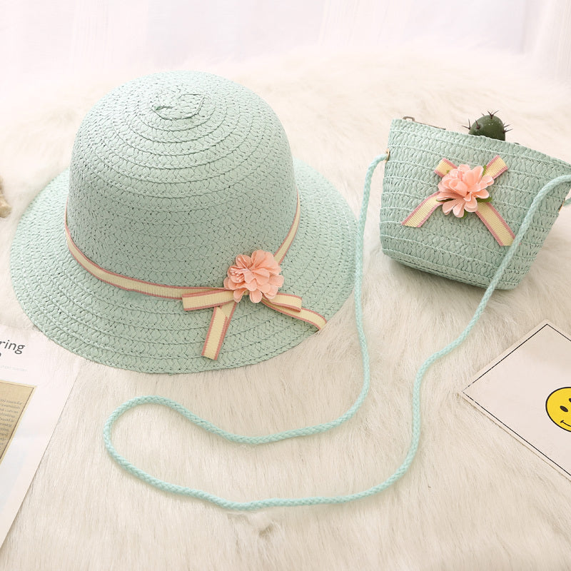 Summer sun protection cute princess sun hat girl - KuzuSHOP