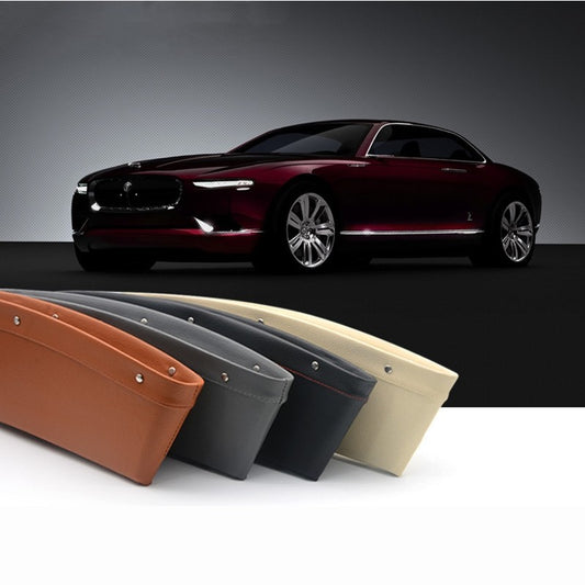 Car Organizer Box Caddy Catcher PU Leather Seat Gap Storage Bag - KuzuSHOP