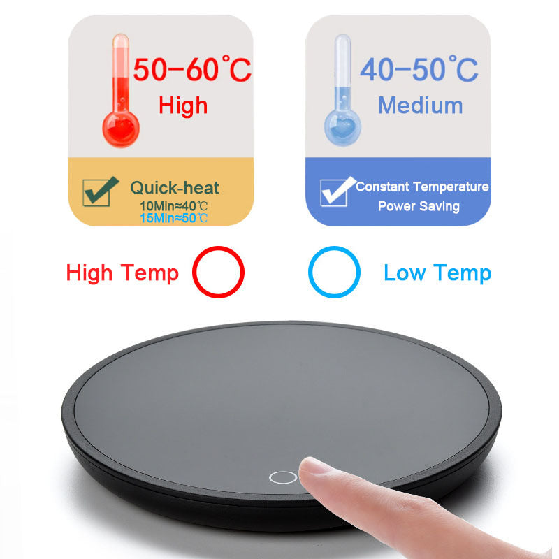 Coffee Mug Cup Warmer for Home Office Milk Tea Water Heating - KuzuSHOP