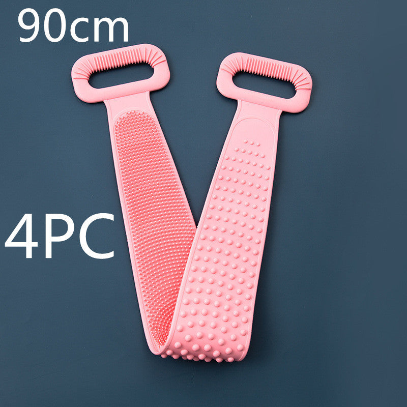 Bath Towel Silicone Rubbing Back Towel - KuzuSHOP