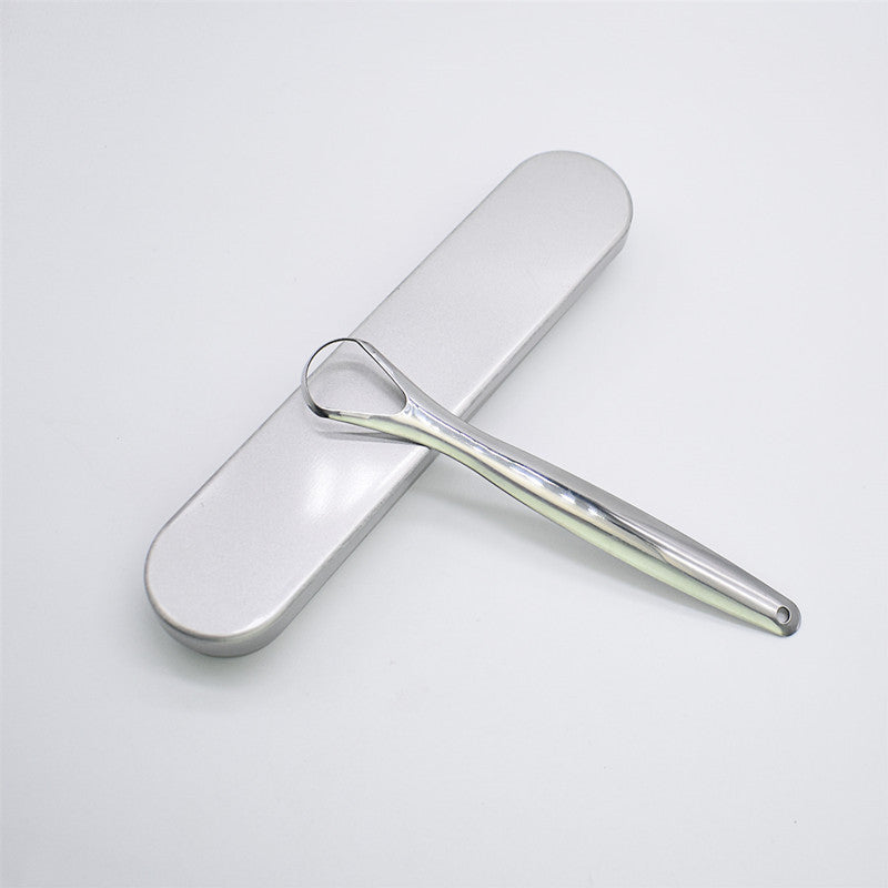 Stainless Steel Tongue Scraper Oral Care Tools - KuzuSHOP