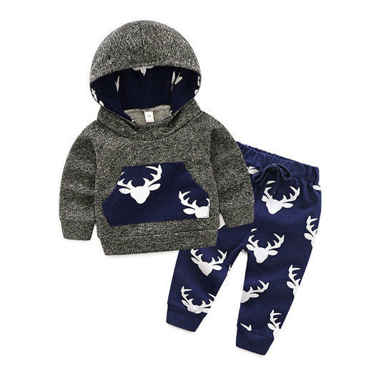 New Style Long-sleeved Hooded Pullover - KuzuSHOP