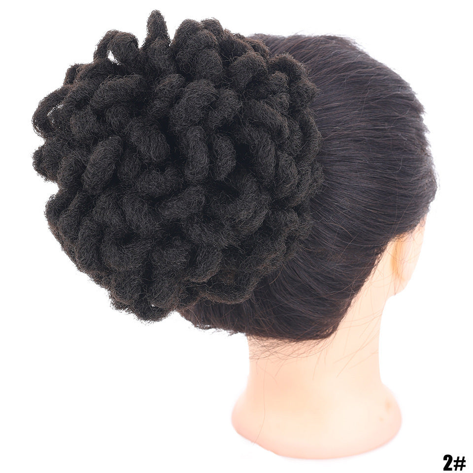 African Wig Bun Hair Bag Drawstring Dreadlocks Afro Hair Bag - KuzuSHOP