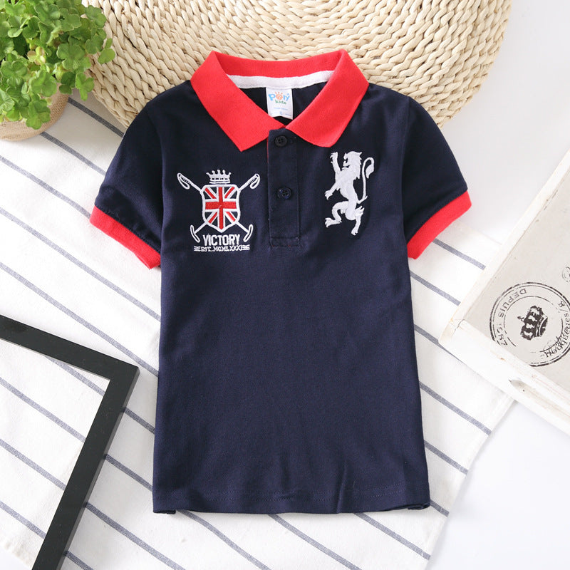 polo kids shirt boys - KuzuSHOP