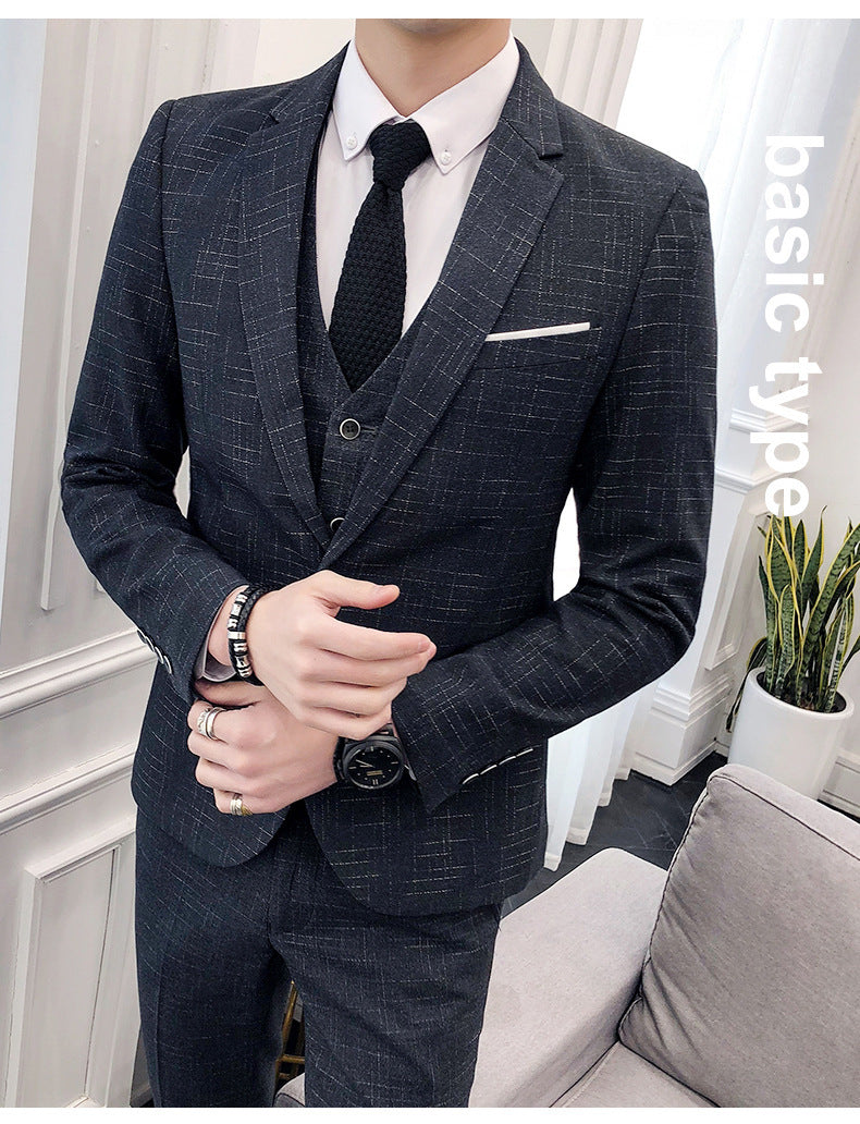 Wedding groomsmen wedding suit men's suit - KuzuSHOP