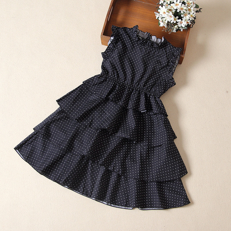 Dress summer girl foreign style baby girl short sleeve - KuzuSHOP