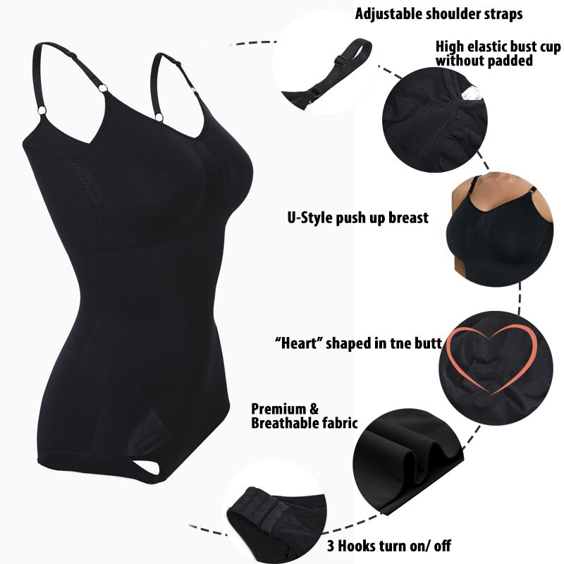 Women Bodysuit Waist Trainer Tummy Shaper Shapewear Girdle - KuzuSHOP