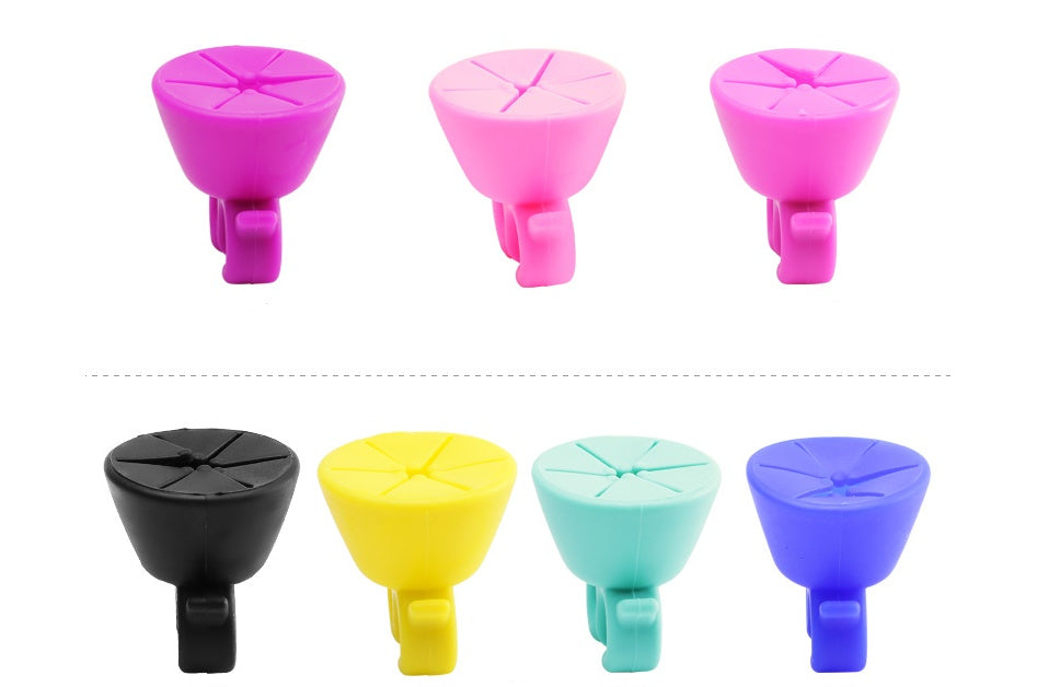 Silica gel nail  nail polish oil bottle holder - KuzuSHOP