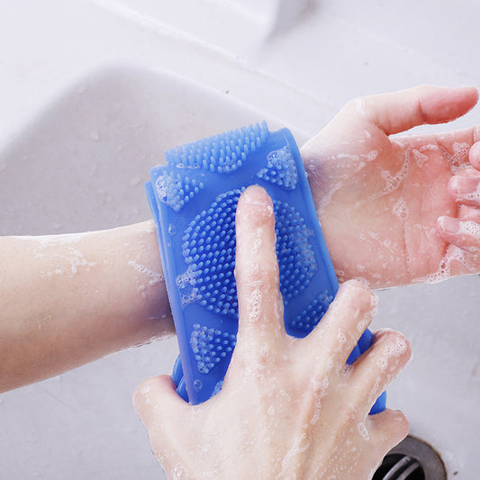 Bath Towel Silicone Rubbing Back Towel - KuzuSHOP