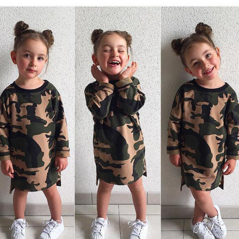 Girls' camouflage clothes - KuzuSHOP