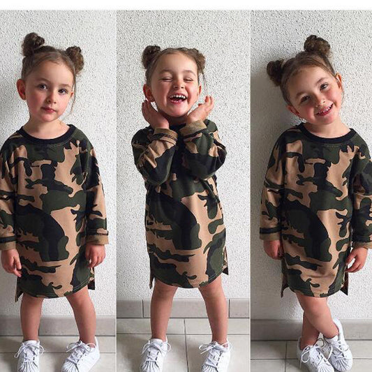 Girls' camouflage clothes - KuzuSHOP