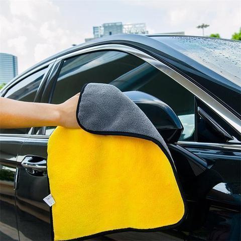Two-color Couble-sided Car Dual-use Cleaning Car Wash Towel - KuzuSHOP